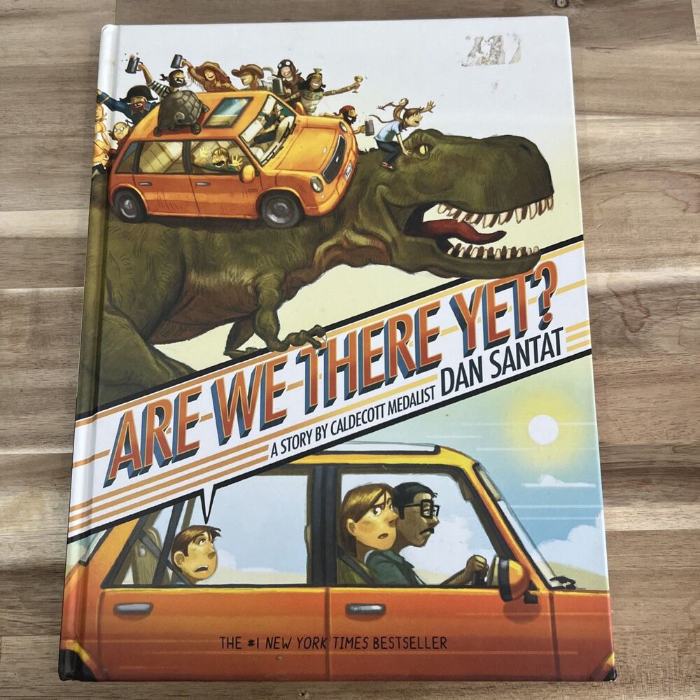Are We There Yet Book Dan Santat Signed Hardback Picture Book 2016